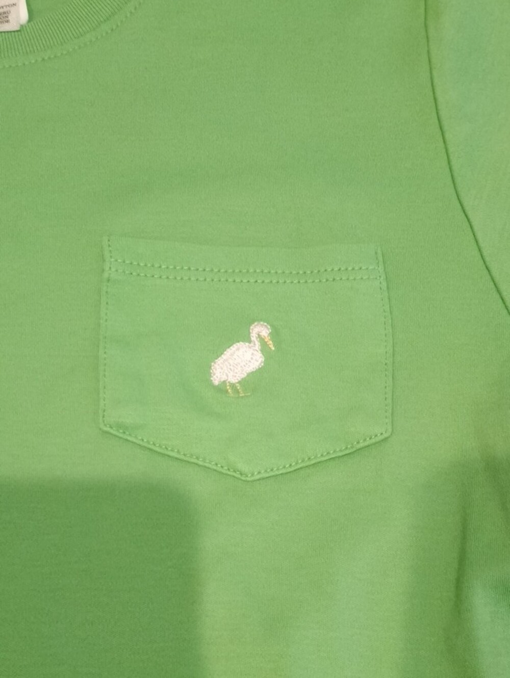The Beaufort Bonnet Company Kids Pocket Tee - Green - Picture 3 of 3